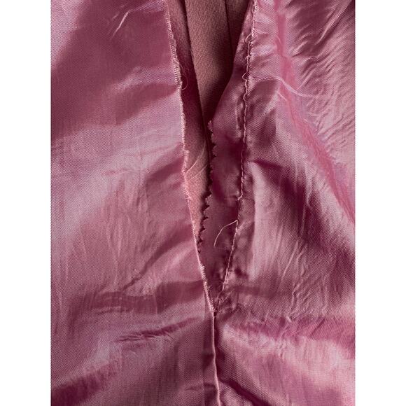 Vintage Pendleton Size 16 Wool Pink Straight Pencil Midi Skirt Academia Retro - Picture 8 of 8